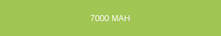 7000 mAh